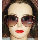 عینک آفتابی زنانه فانتزی Genises زرشکی طلایی