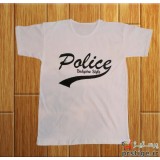 تی شرت مردانه نخ پنبه برند Police