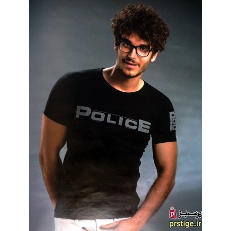 تی شرت مردانه یقه گرد نخی برند Police